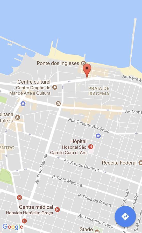 Apartamento Praia De Iracema Vista Para O Mar 18 Andar Fortaleza  Exterior photo